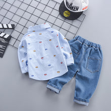 将图片加载到图库查看器，Harvey Shirt &amp; Jeans Set | 2 Colours
