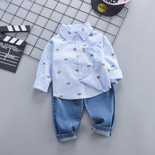 将图片加载到图库查看器，Harvey Shirt &amp; Jeans Set | 2 Colours
