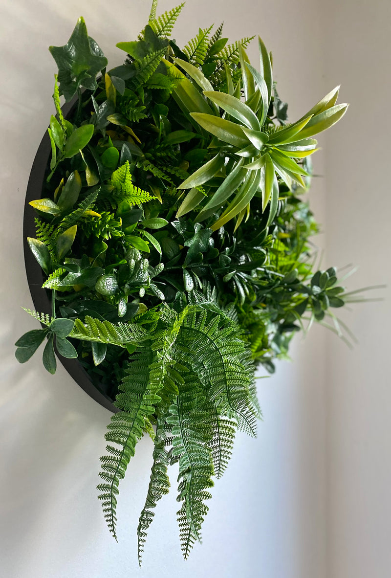 Vertical Garden Disc UV Resistant 60cm | Green Fern