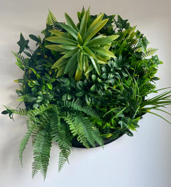 Vertical Garden Disc UV Resistant 60cm | Green Fern