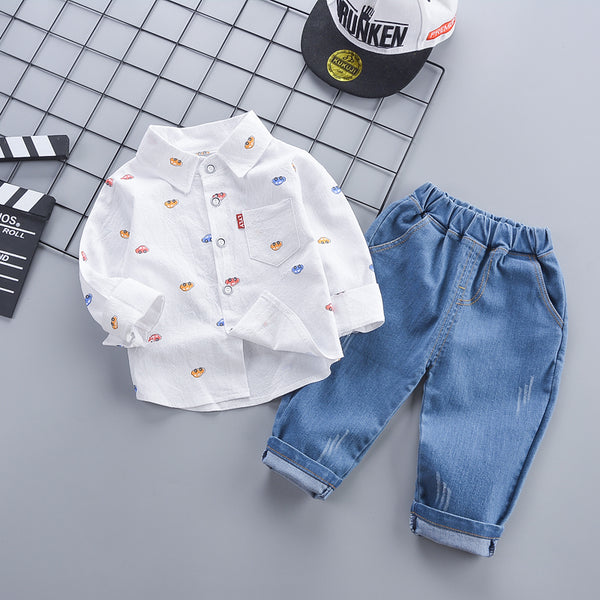 Harvey Shirt & Jeans Set | 2 Colours